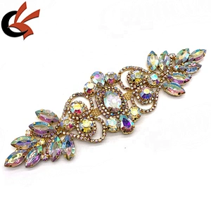 Wedding Accessories Rhinestone Crystal bridal sash bridal Belt applique