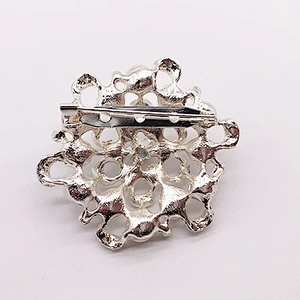 2019 Sparking wedding bridal crystal pearl brooch