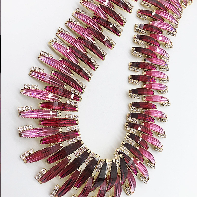 Rhinestone Chain  Crystal Trimming Rhinestone Banding For Garment