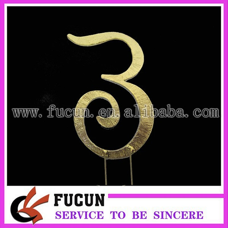 Large GOLD Rhinestone Monogram Letter E Cake Topper Pick Diamond Decoration