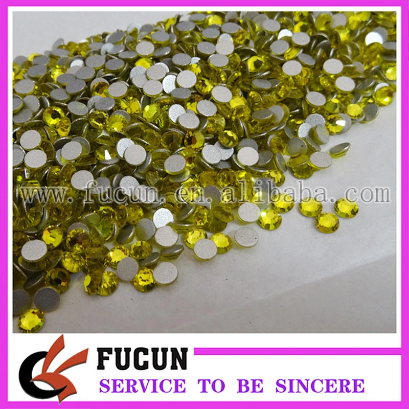 Top Quality Wholesale Light pink Flat Back non hot fix Crystal Rhinestone