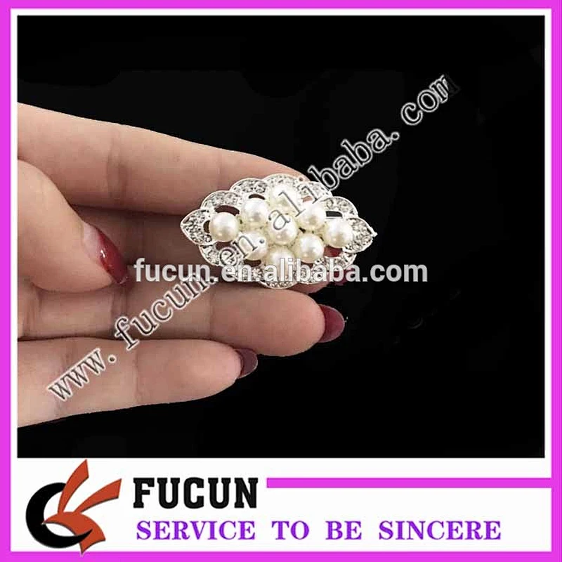 Unique small styles pearl pearl jewelry brooch for wedding gift