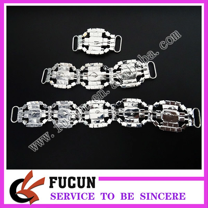 2018 fashion AB clear rhinestone bikini connector for Swimwear Metal Accessories