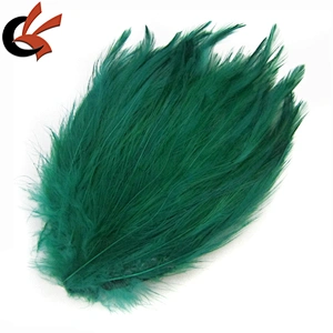 Pretty PURPLE Hackle Feather Pad