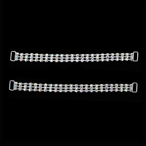 stunning wholesale crystal rhinestone connector for bikini side connector