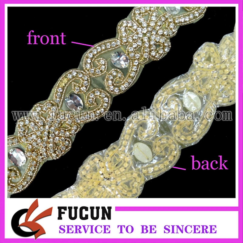 crystal embellishments rhinestone applique patch rhinestone applique trimming
