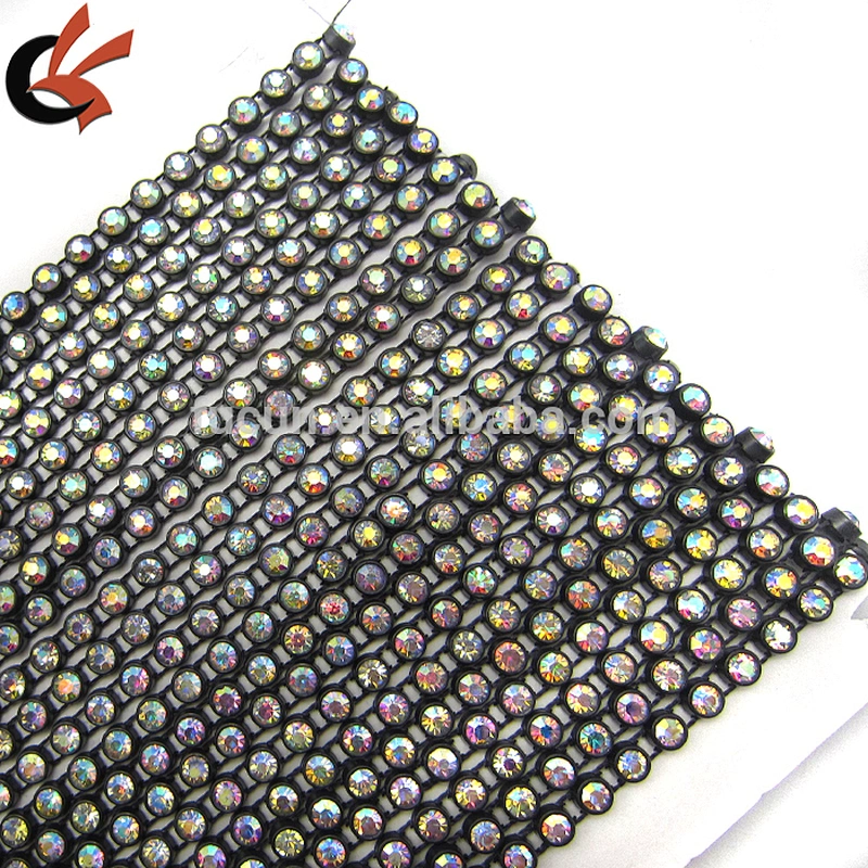 AB rhinestone plastic rhinestone trimming