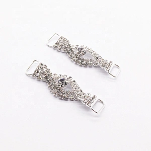 Hot Sale Unique Crystal Eye Shape Bikini Connector for Contest Competition Swimsuit