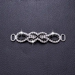 New Design bling Crystal Rhinestone bikini buckle Bikini Connectors wholesale