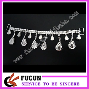 headband garment crystal diamante decorative rhinestone connector