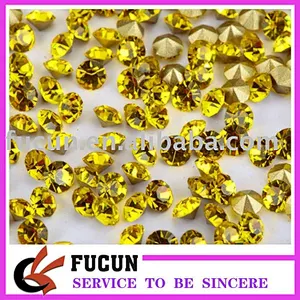 High quality colorful diamantes point back lot loose diamonds