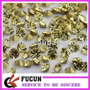 high quality point back chaton rhinestone