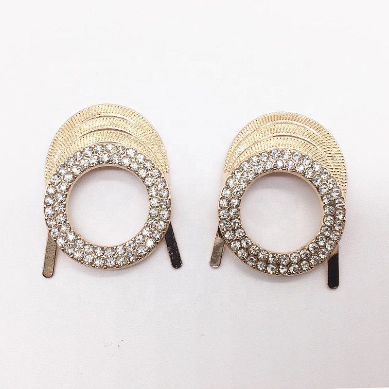 new arrival product gold metal men shoes buckle for shoe accessories decoration