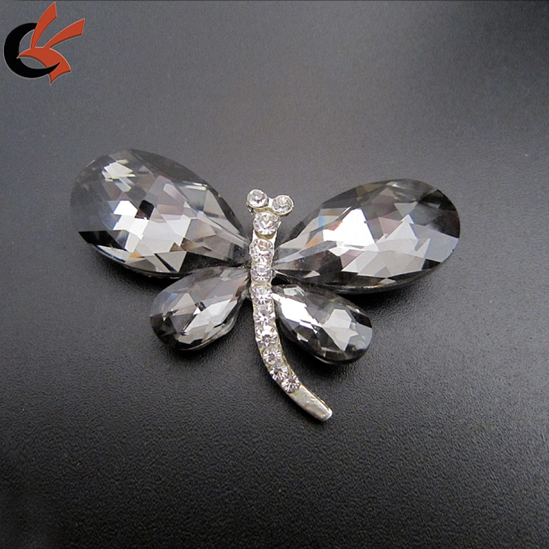 wholesale little butterfly rhinestone brooch for decoration