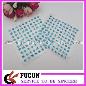 NEW design Self Adhesive Mix DIAMANTE Rhinestone Sticker star Crystals sticker