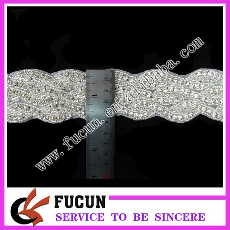 Bridal Applique wedding applique Gatsby Style Wedding belt