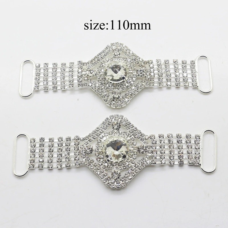 Cheap Top Quality Glass Jewelry Rhinestone Bikini Connector wholesale