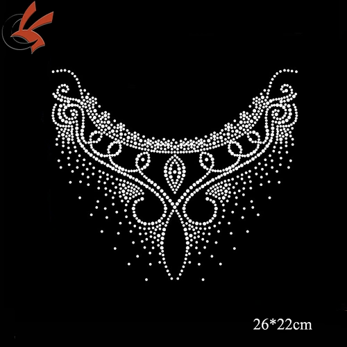 RHINESTONE HOTFIX HEAT TRANSFER MOTIF DESIGN
