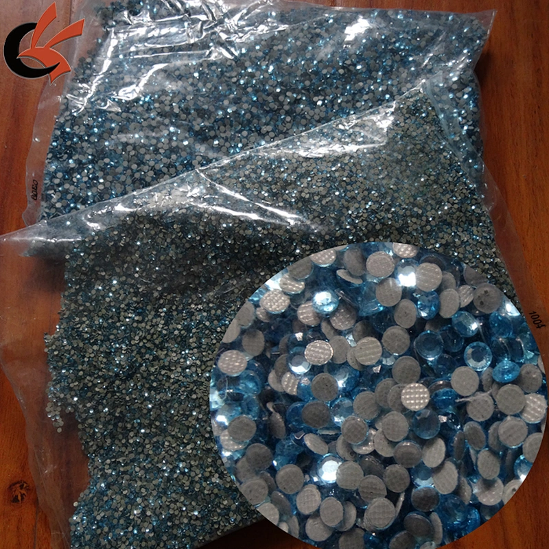 Hot-Fix Iron-On Flat-Back Beads Rhinestones Multi Color & Size Selection