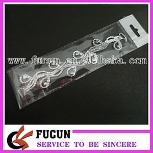 beautiful fashion crystal diamond rhinestone buckles connector for bikini accessories