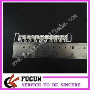wholesale 10cm,20cm NPC IFBB Bikini Crystal Rhinestone Connectors