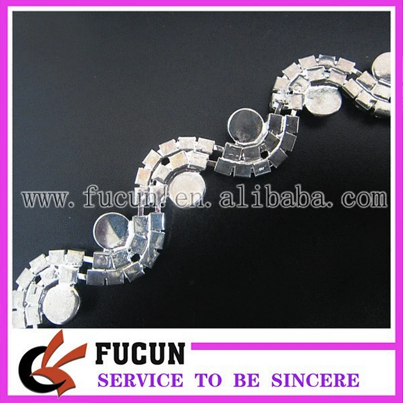 new arrival rhinestone and pearl applique trimming