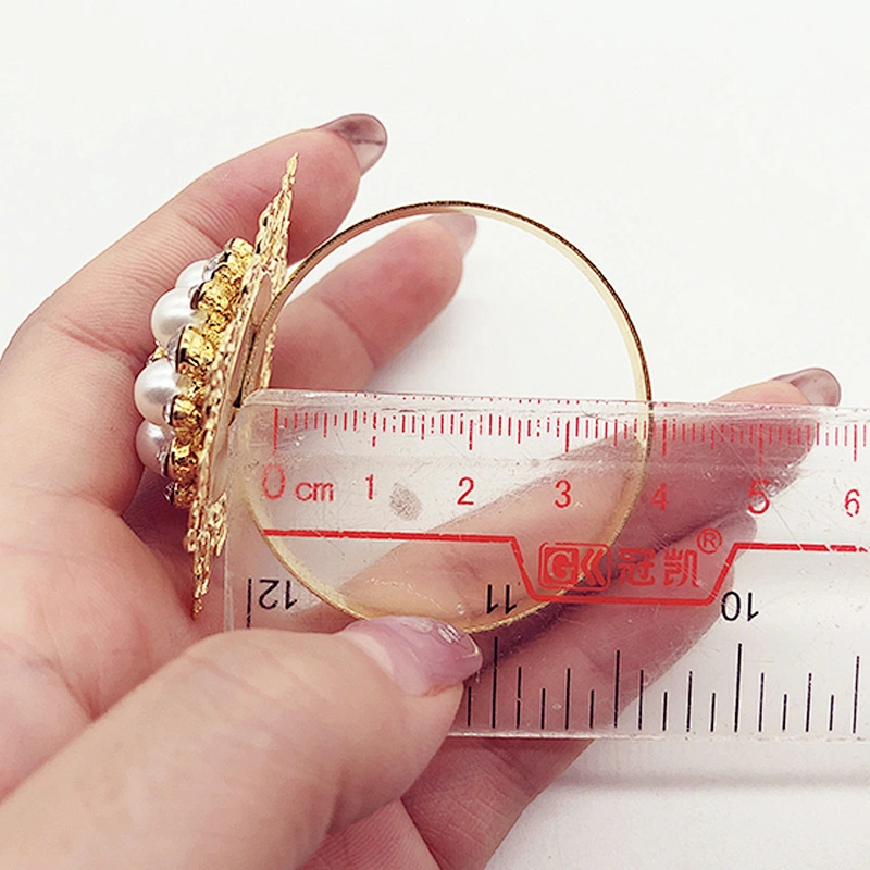 Best selling quality stone napkin rings for Chair Band Decoration