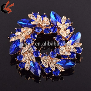 DIAMANTE RHINESTONE FLOWER BRIDAL WEDDING BROOCH PIN JEWELLERY