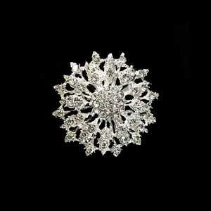 Factory wholesale Jewelry Manufacturer hot sale rhinestone brooch for Wedding and Party