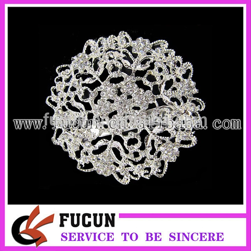 custom made artificial flowers brooches pin decoration for wedding