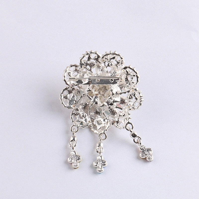 Costume Jewelry Muslim women head-dresses decorative colored brooch