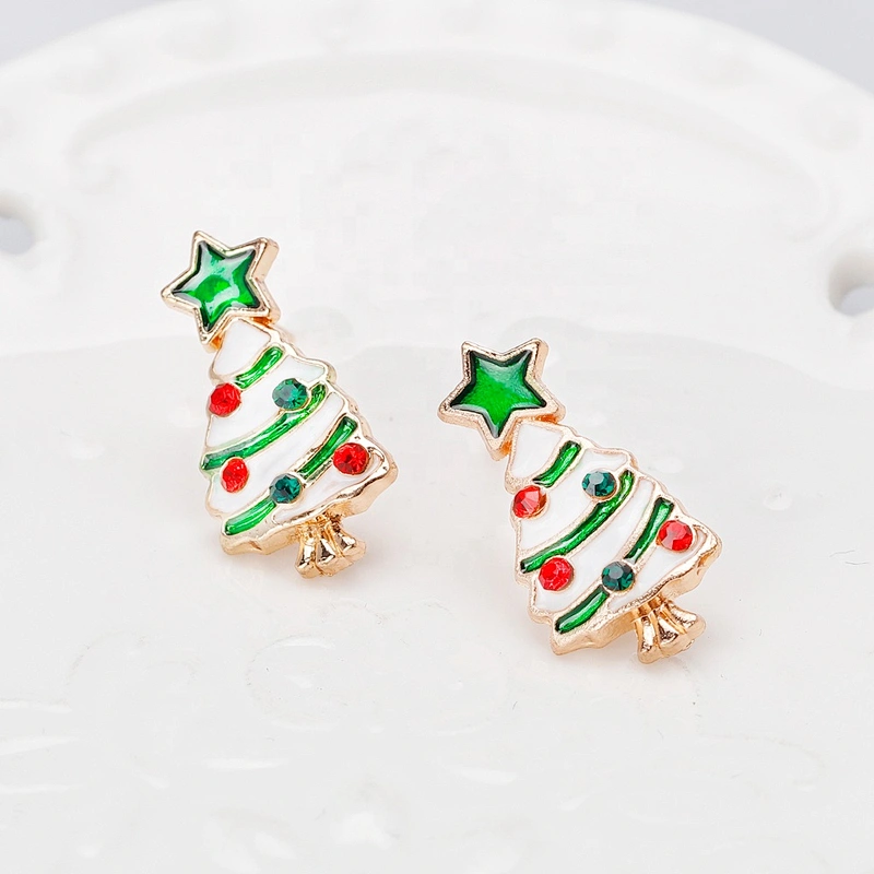 NEW Woman Novelty party Christmas xmas Tree Earrings