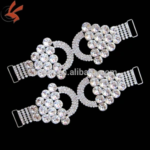 crystal Rhinestone Bikini Connectors Bikini Competition connector