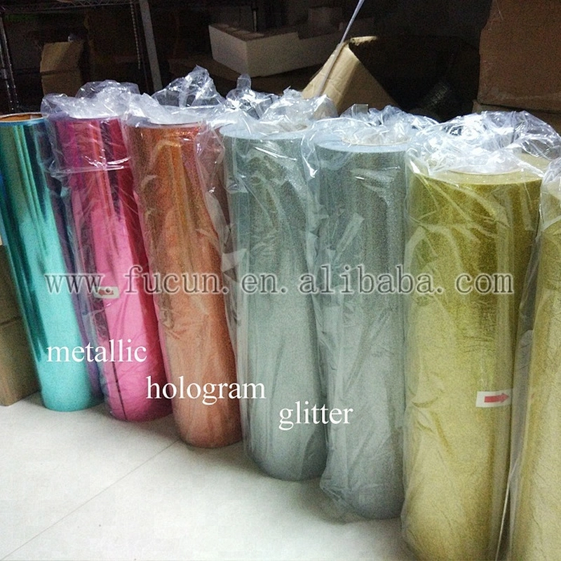 High quality Metallic heat transfer vinyl for garment