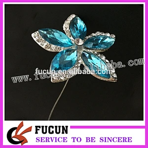 Wedding Jewelry items Flower Bridal Bouquet Accessories rhinestone bridal flower bouquet