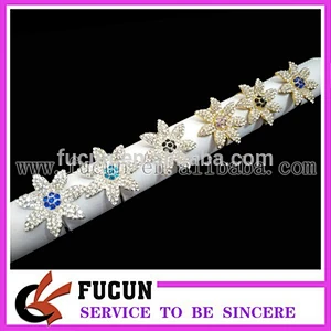 Factory directly sale Wedding Favors crystal Flower Napkin Ring