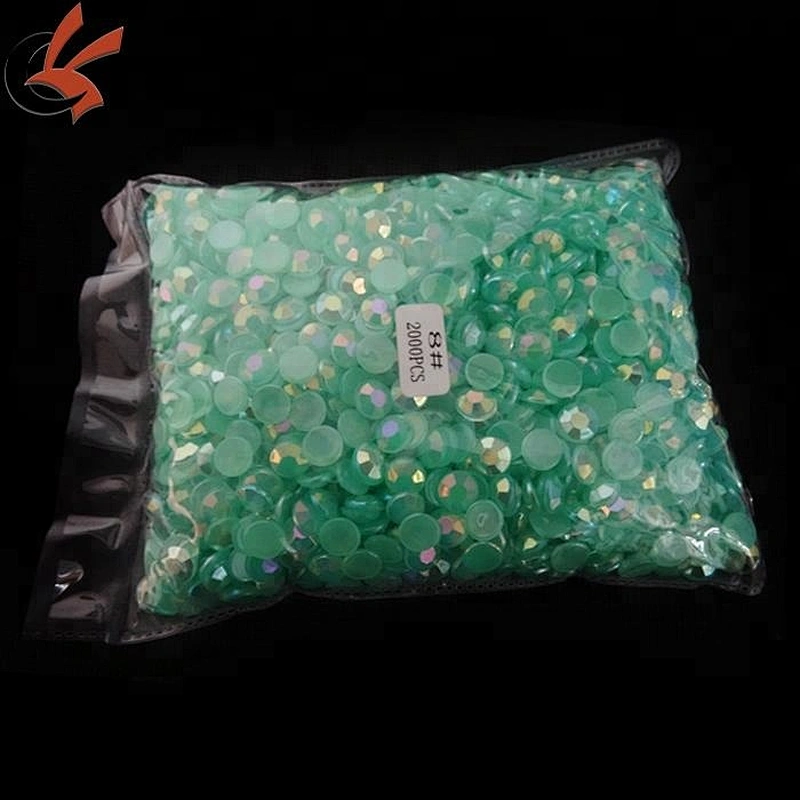 10mm 12mm Flatback Sew On Assorted color Loose Acrylic Gems Stone