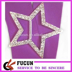 rhinestone slide buckles/rhinestone buckles for invitations