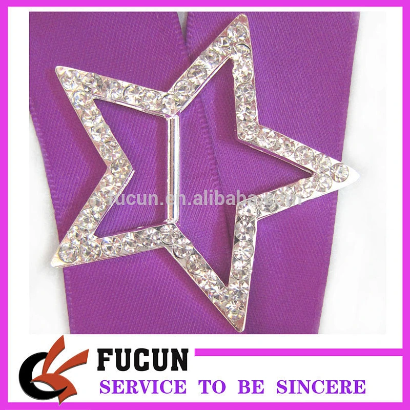 rhinestone slide buckles/rhinestone buckles for invitations