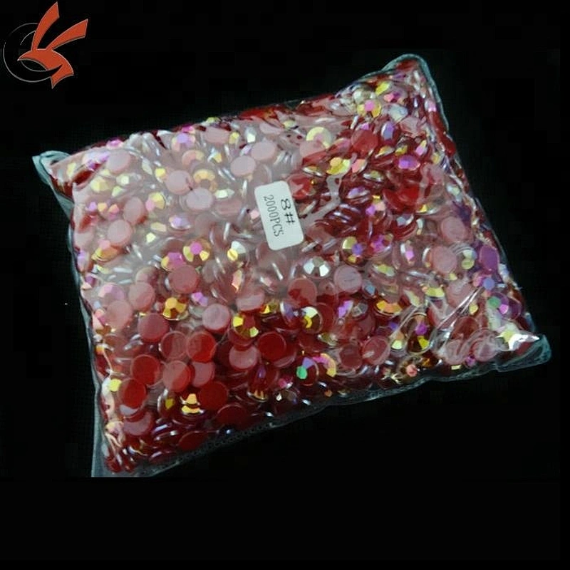10mm 12mm Flatback Sew On Assorted color Loose Acrylic Gems Stone