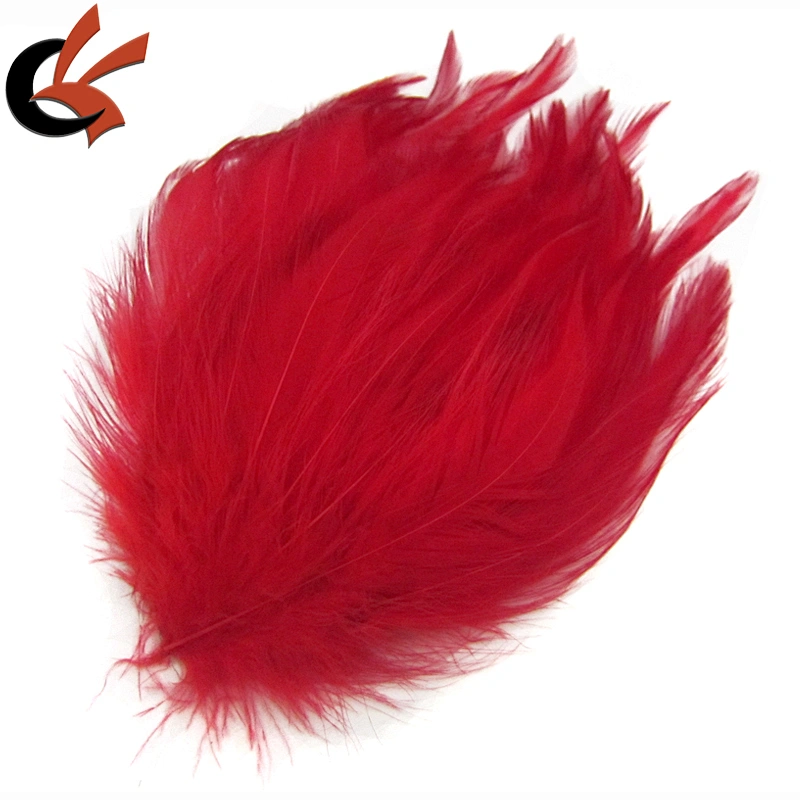 Baby headband Hot Pink HACKLE FEATHER PAD