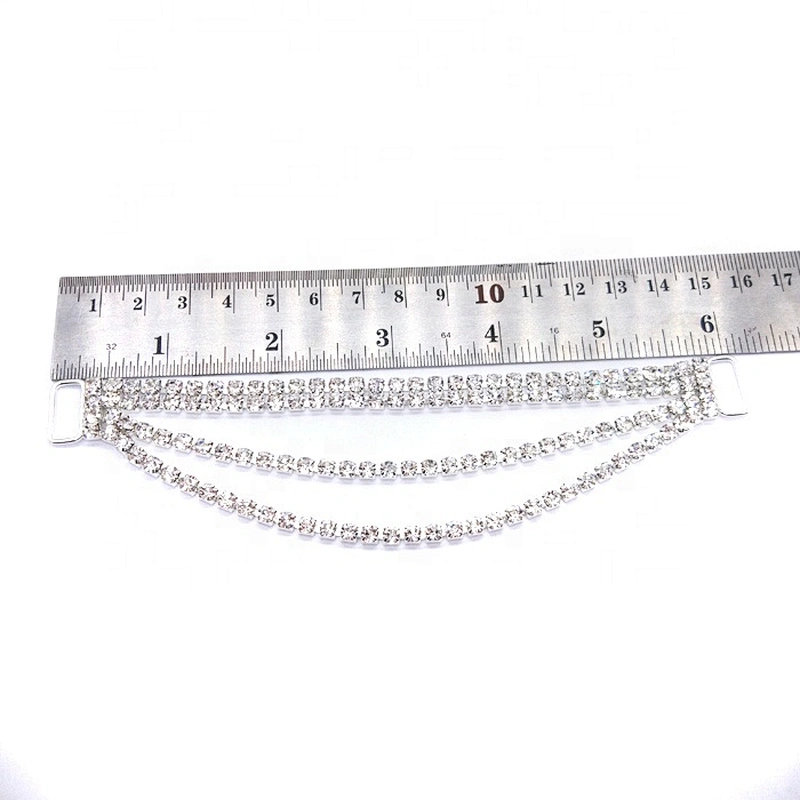 wholesale metal accessories crystal rhinestone bikini connectors