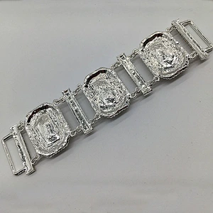 Wholesale Swimwear Rhinestone Diamante  Bikini Connector in buckle