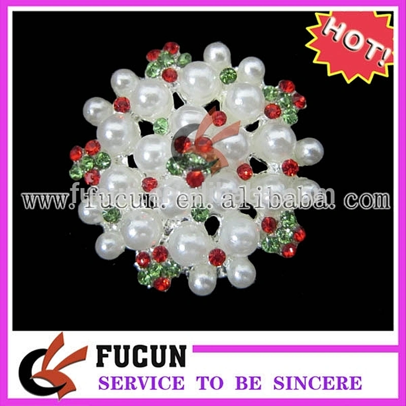 customized small rhinestone button brooch pins for wedding in bulk