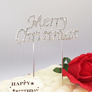 2019 New Christmas Eve Occasion Cake Decorating Family Gathering Merry Christmas Party Cake Topper