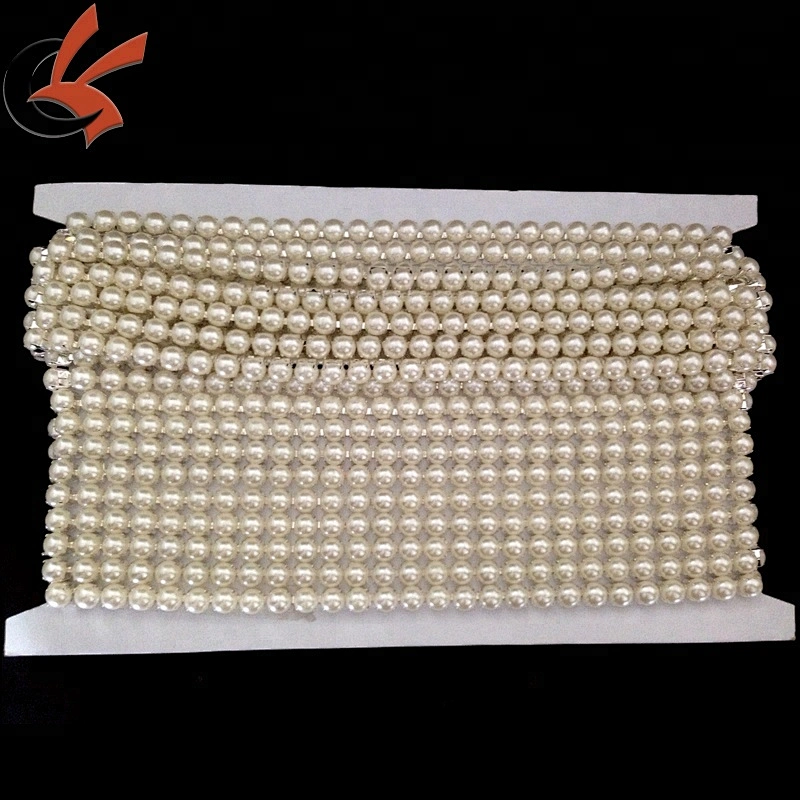 wedding decoration pearl banding cup chain cake decoration pearl chain