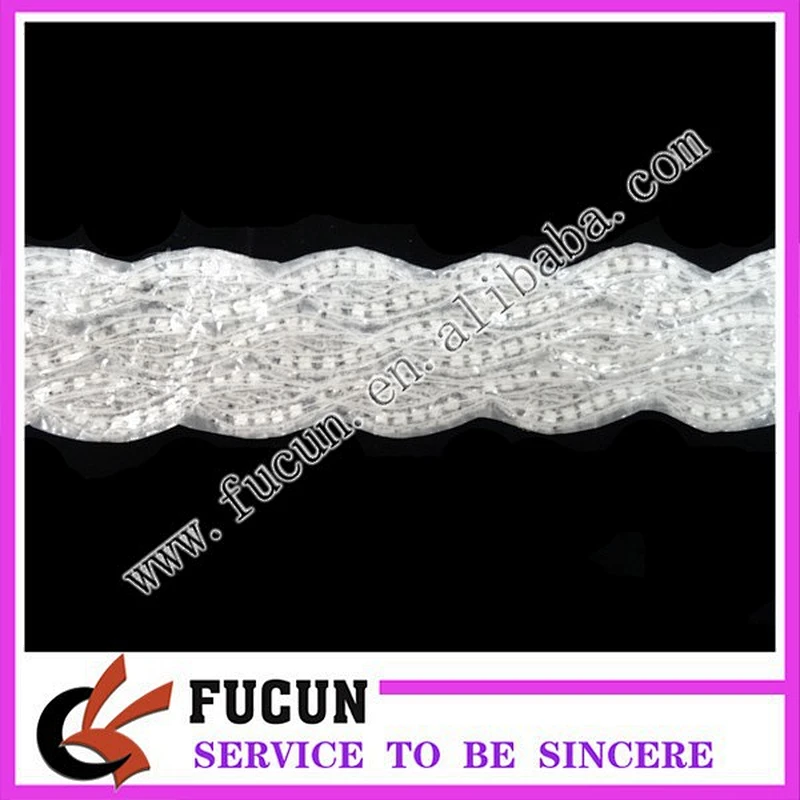 Bridal Applique wedding applique Gatsby Style Wedding belt
