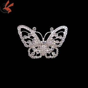 wholesale little butterfly rhinestone brooch for decoration