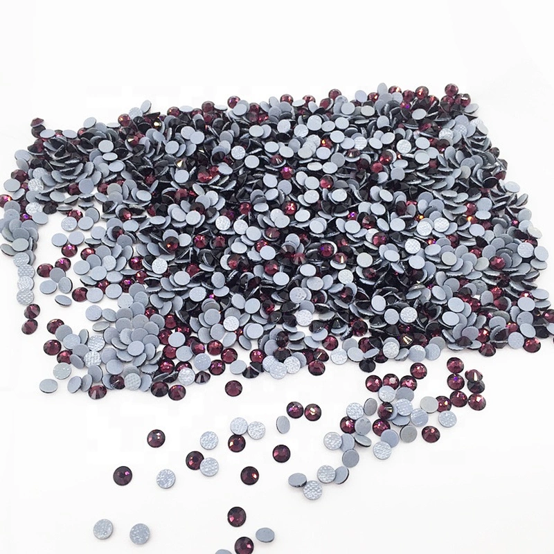 high quality ss8 ss12 ss16 ss20 hotfix DMC rhinestone 888 flat back hotfix rhinestone