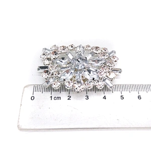 crystal rhinestone bridal shoe clip